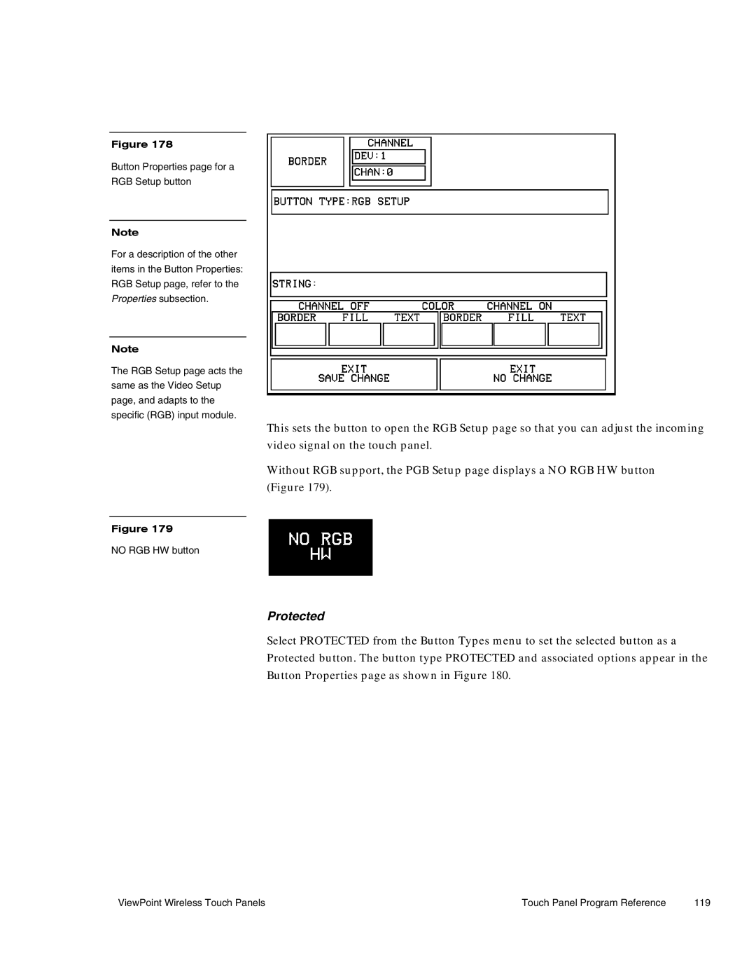 AMX Wireless Touch Panels (Wave Server) instruction manual Protected 