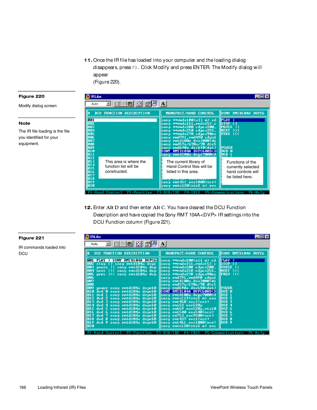 AMX Wireless Touch Panels (Wave Server) instruction manual Dcu 