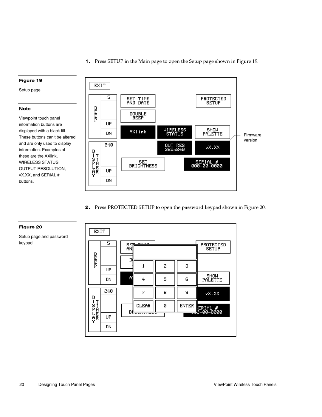 AMX Wireless Touch Panels (Wave Server) instruction manual Firmware version 