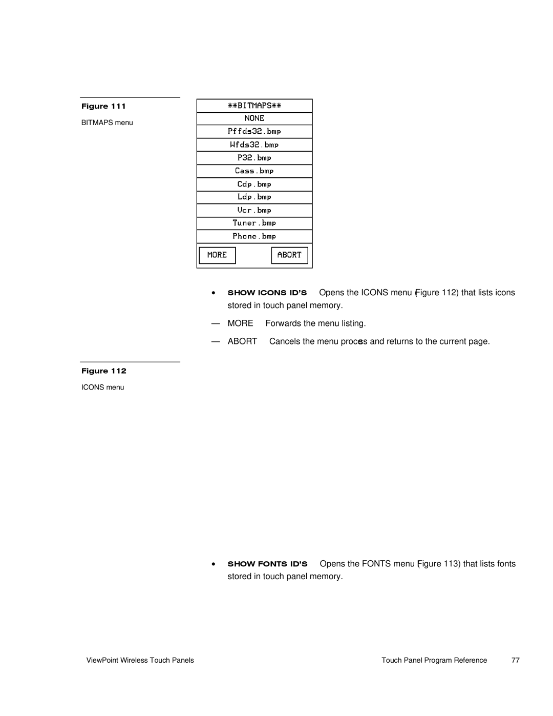 AMX Wireless Touch Panels (Wave Server) instruction manual More 