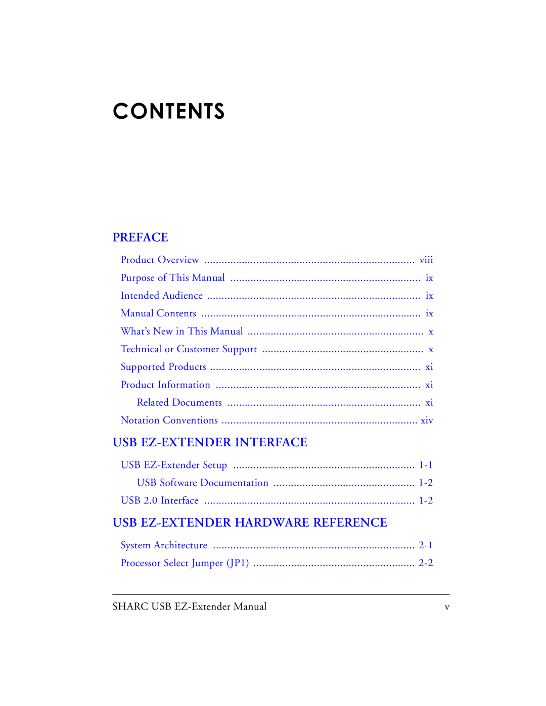 Analog Devices 82-000197-01 manual Contents 