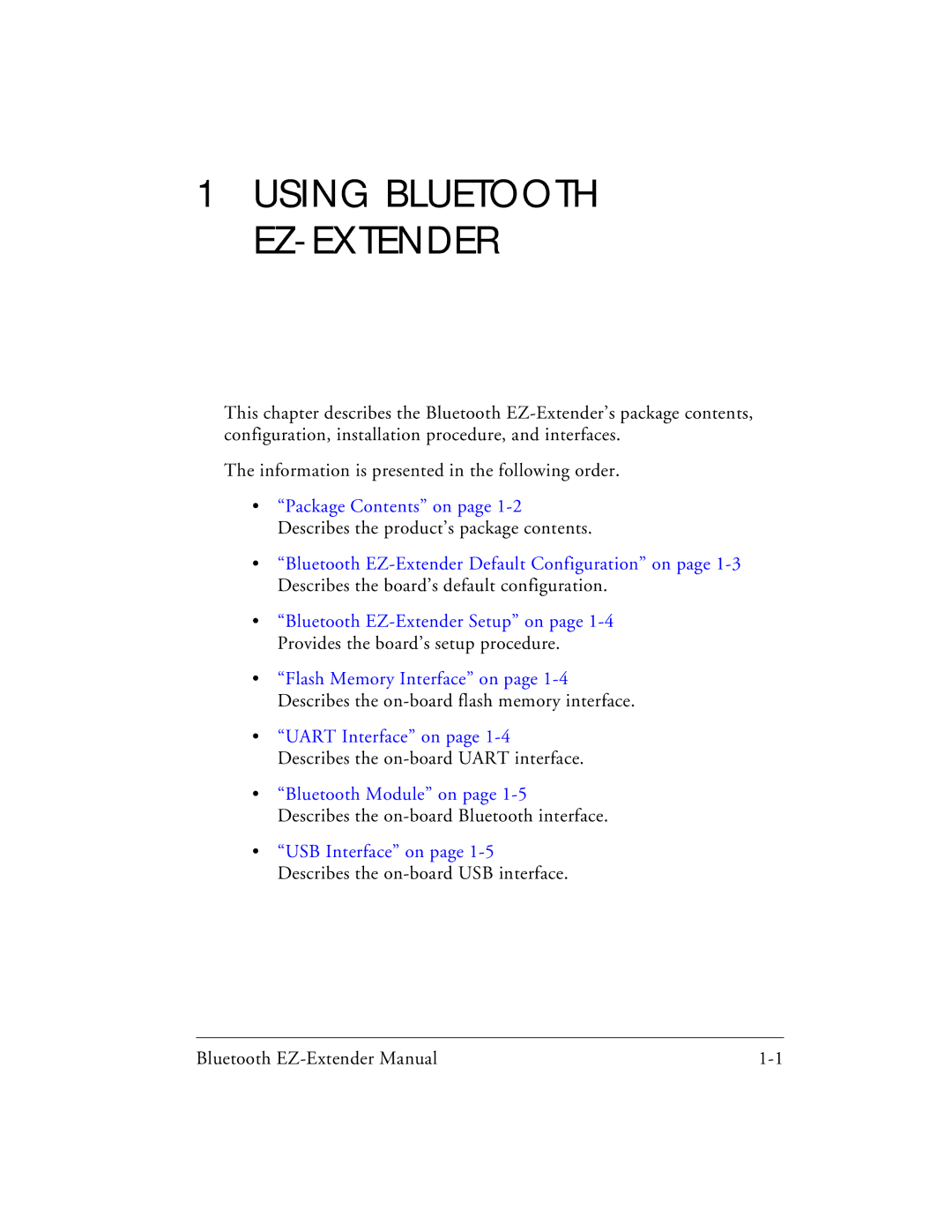 Analog Devices 82-000218-01 manual Using Bluetooth EZ-EXTENDER 