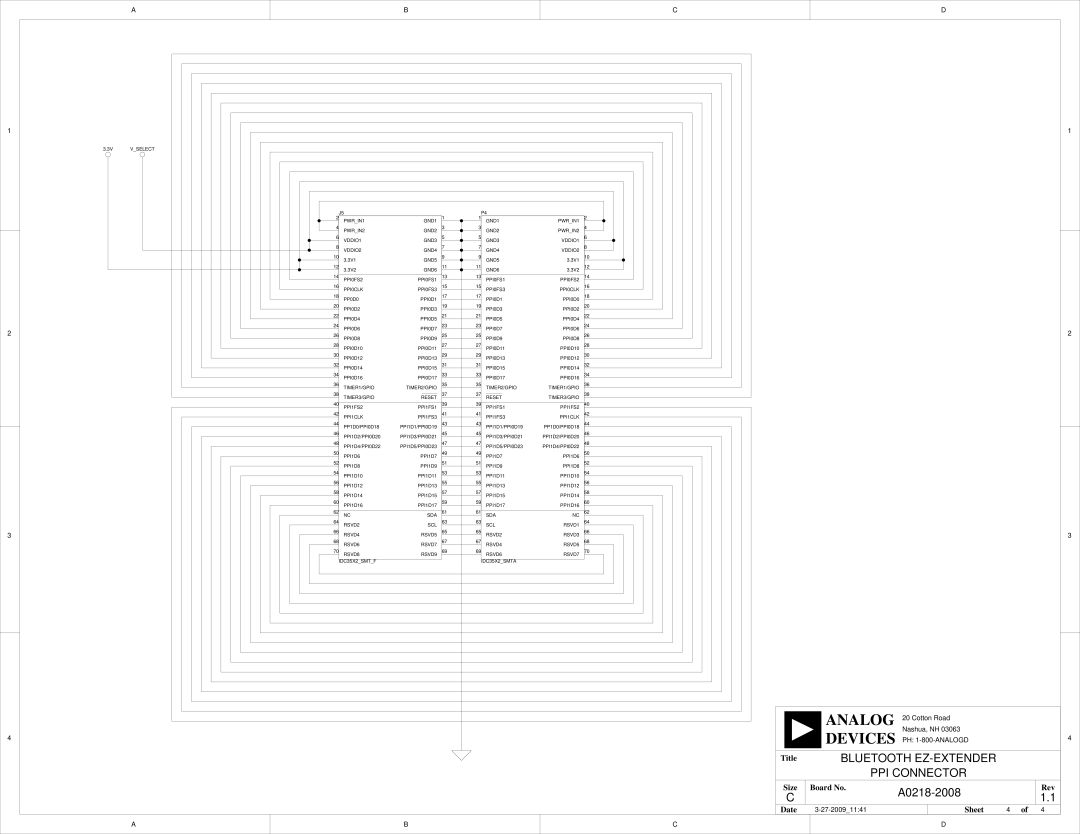 Analog Devices 82-000218-01 manual Analog Devices 