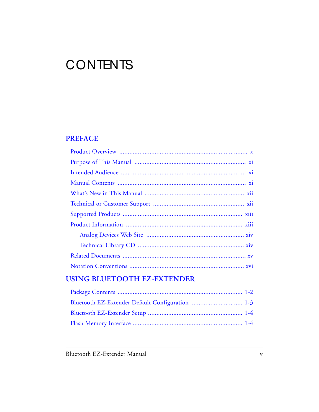 Analog Devices 82-000218-01 manual Contents 