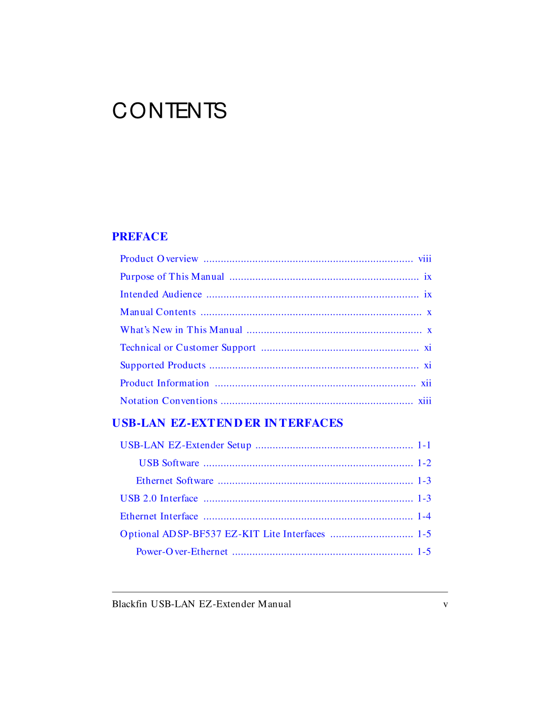 Analog Devices 82-000845-01 manual Contents 