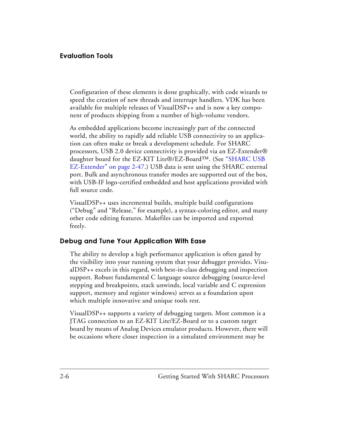 Analog Devices 82-003536-01 manual Evaluation Tools, Debug and Tune Your Application With Ease 