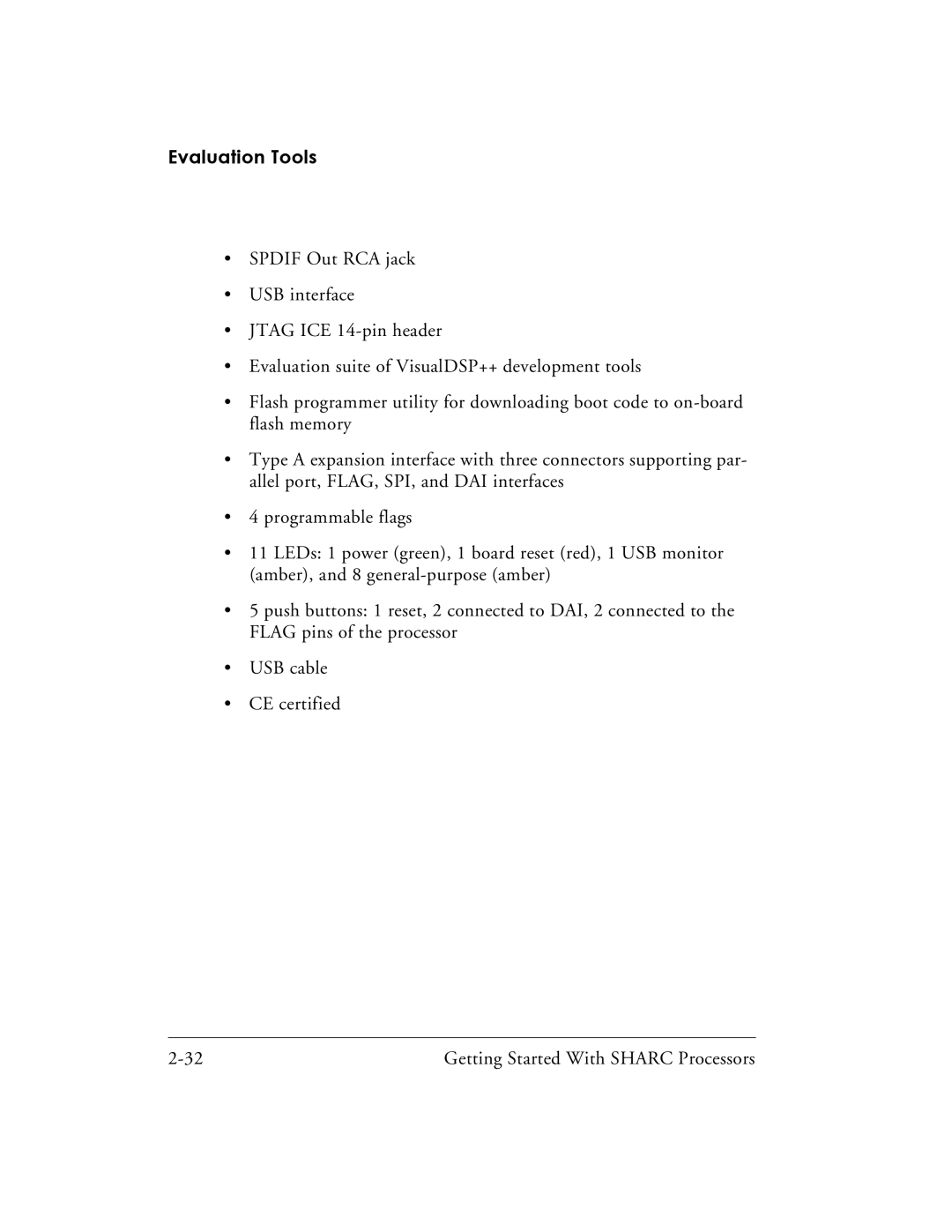 Analog Devices 82-003536-01 manual Evaluation Tools 