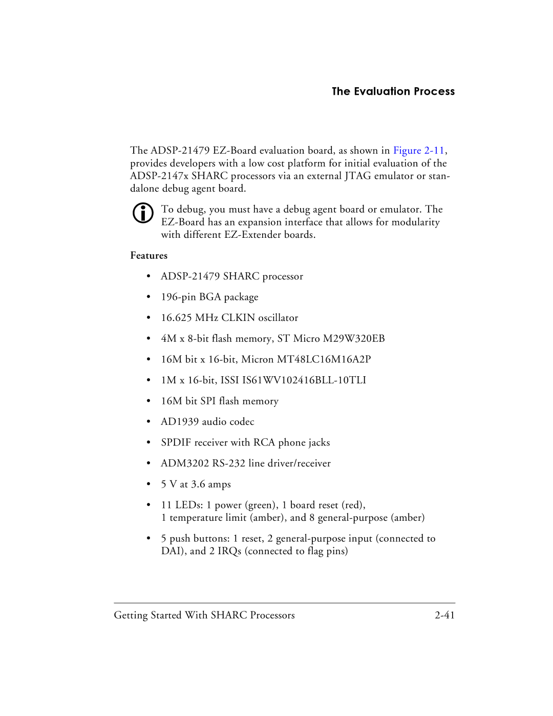 Analog Devices 82-003536-01 manual Features 