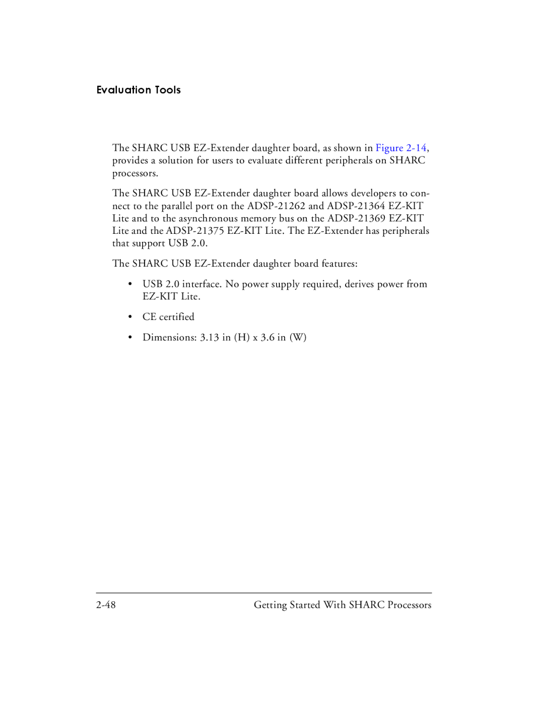 Analog Devices 82-003536-01 manual Evaluation Tools 