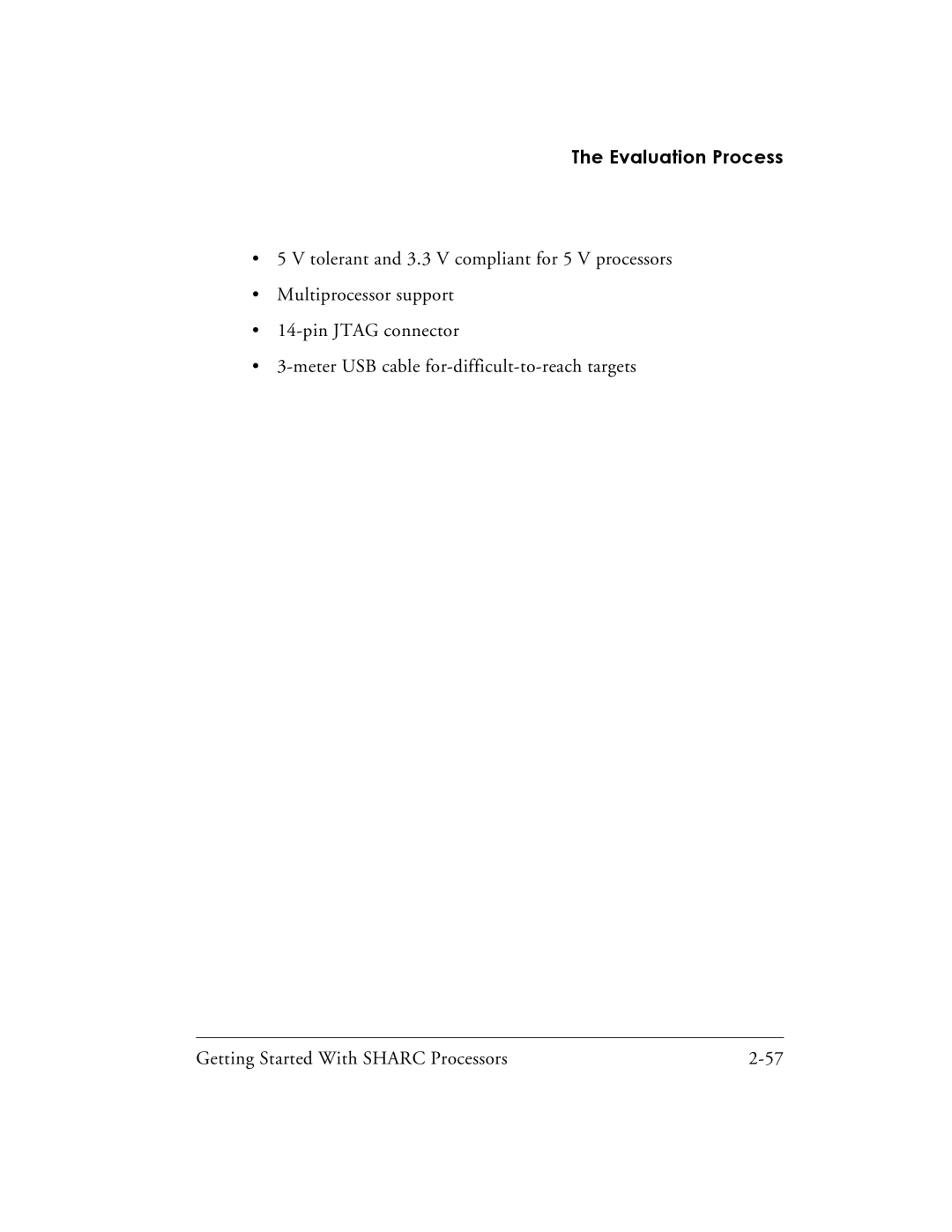 Analog Devices 82-003536-01 manual Evaluation Process 