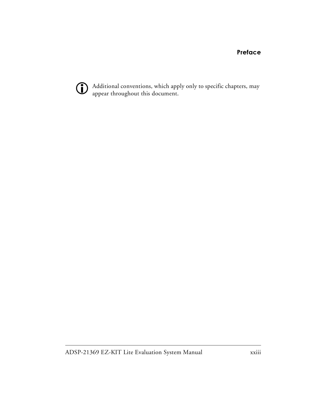 Analog Devices ADSP-21369 system manual Preface 