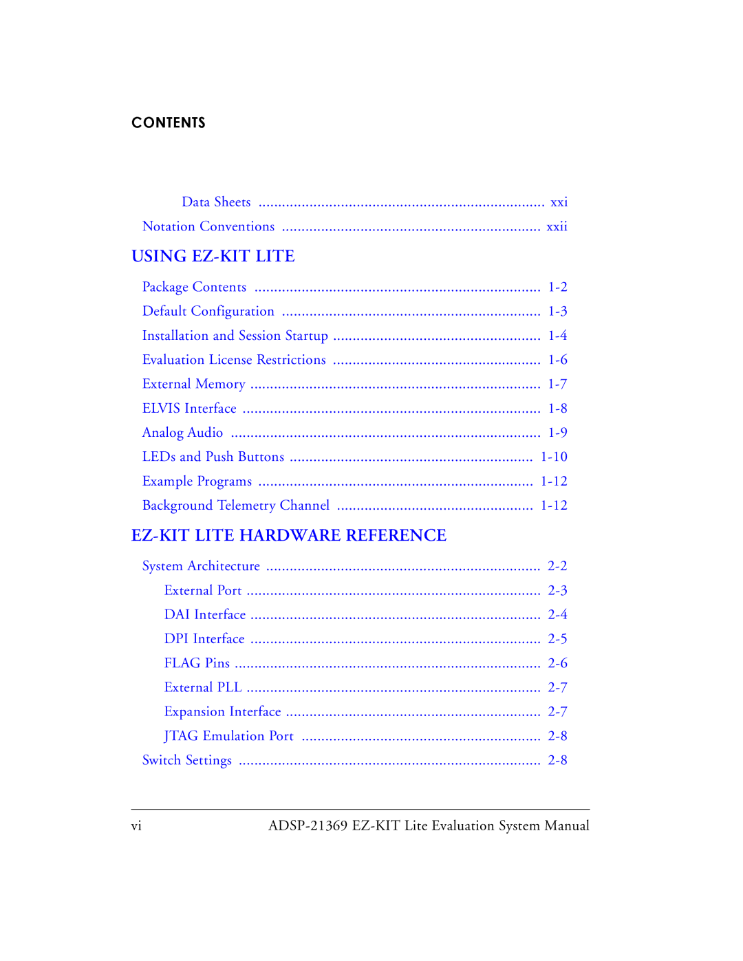 Analog Devices ADSP-21369 system manual Using EZ-KIT Lite 