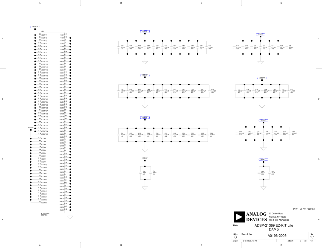 Analog Devices ADSP-21369 system manual Dsp 