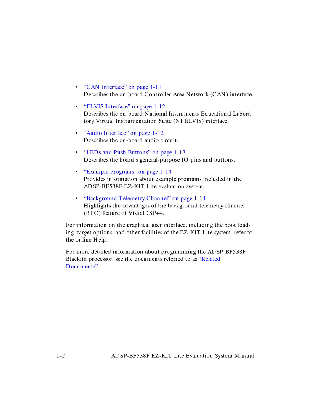 Analog Devices ADSP-BF538F system manual Can Interface on 