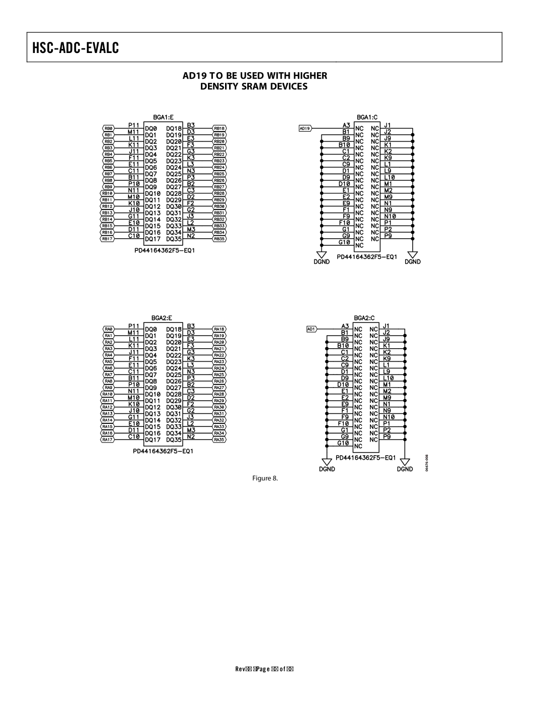 Analog Devices HSC-ADC-EVALC warranty AD19 to be Used with Higher Density Sram Devices 