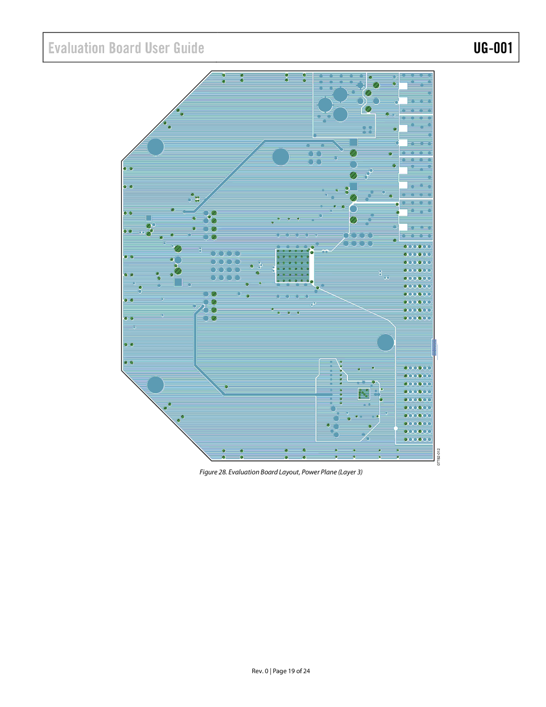 Analog Devices AD9273, UG-001, AD9272 user manual Evaluation Board Layout, Power Plane Layer 