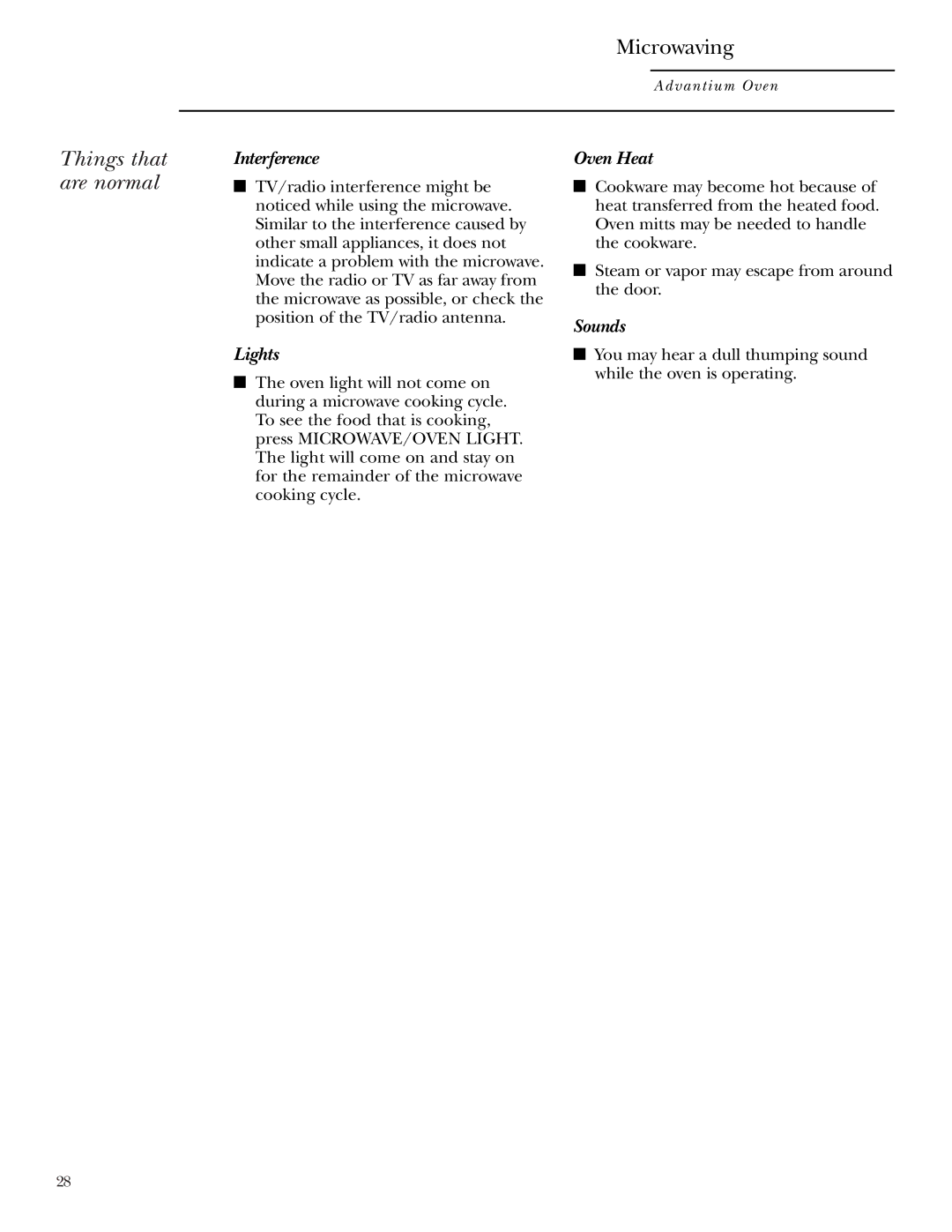 Anchor Hocking Glass ZSC2001, ZSC2000 owner manual Interference 