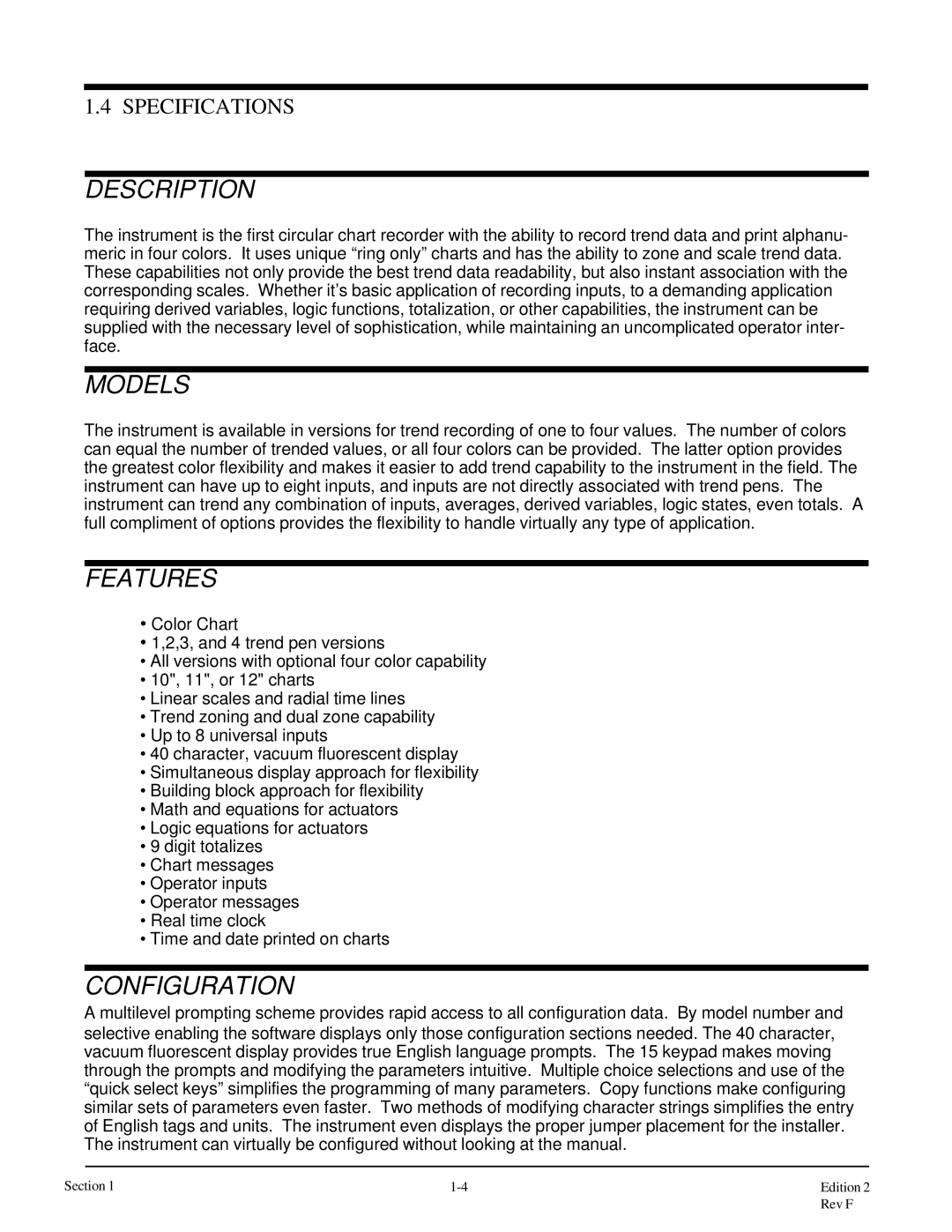 Anderson Manufacturing AV-9000 manual Features 