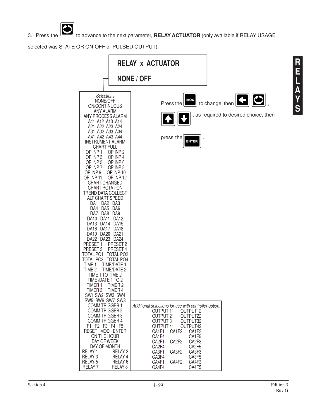 Anderson Manufacturing AV-9000 manual L a Y S, Preset Total PO1 