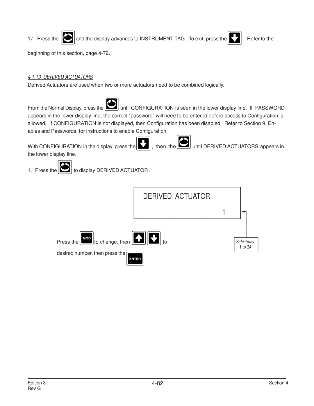 Anderson Manufacturing AV-9000 manual Derived Actuators 