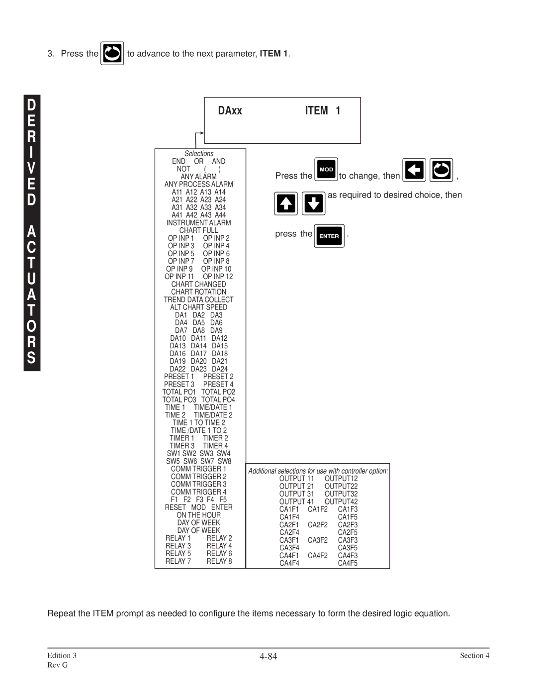 Anderson Manufacturing AV-9000 manual DAxx 