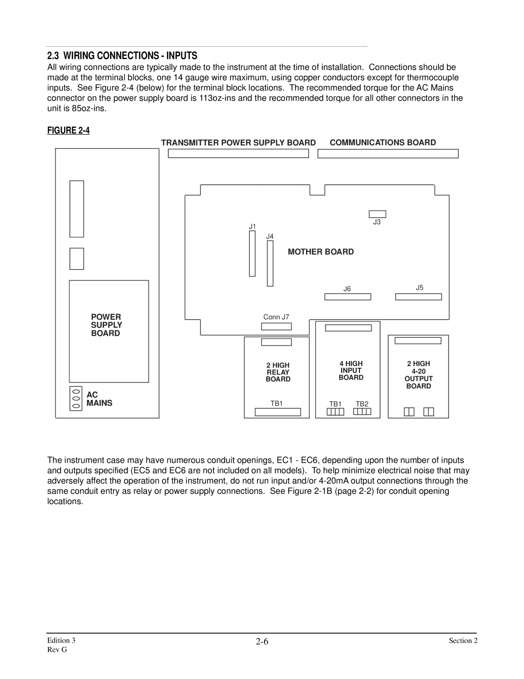 Anderson Manufacturing AV-9000 manual Wiring Connections Inputs 