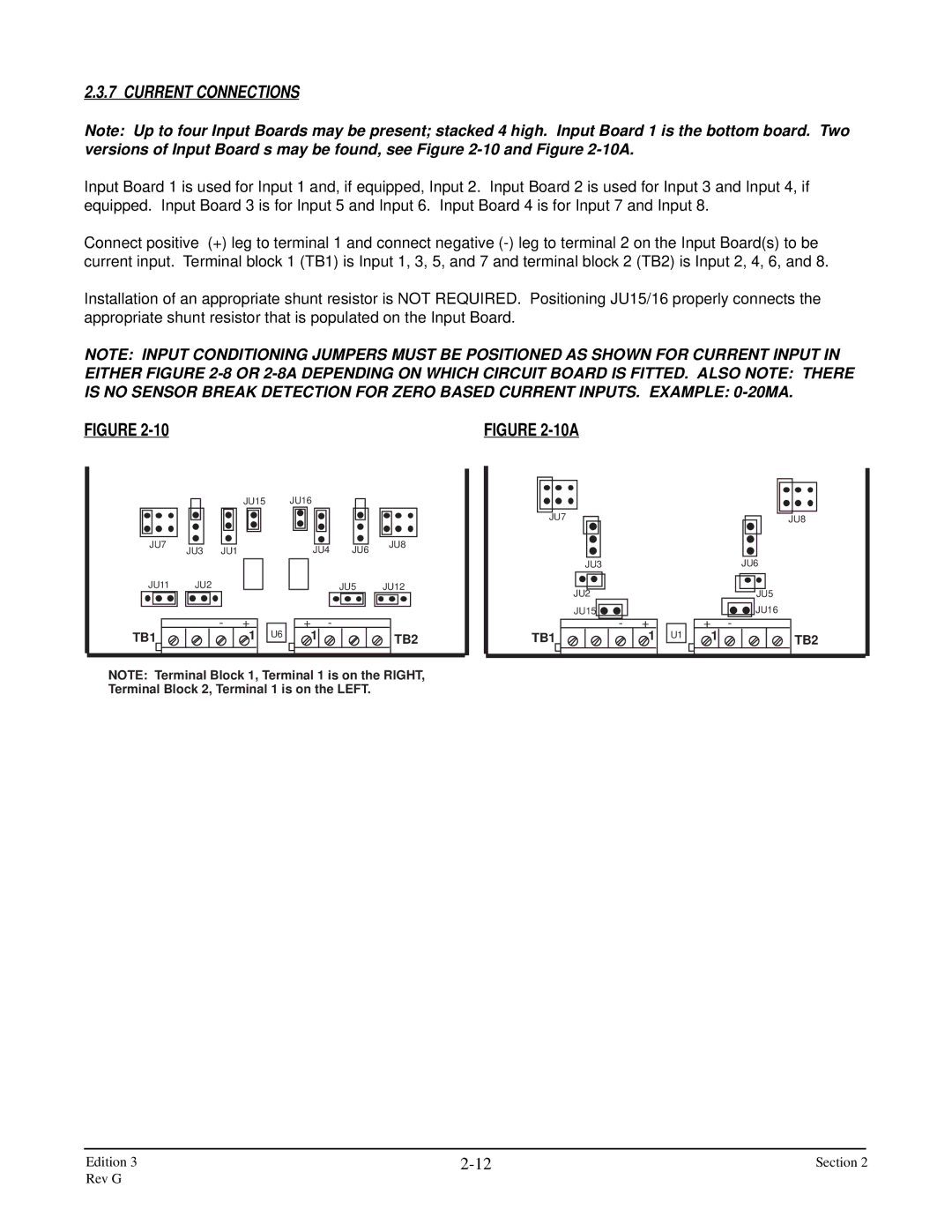 Anderson Manufacturing AV-9000 manual Current Connections, 10A 