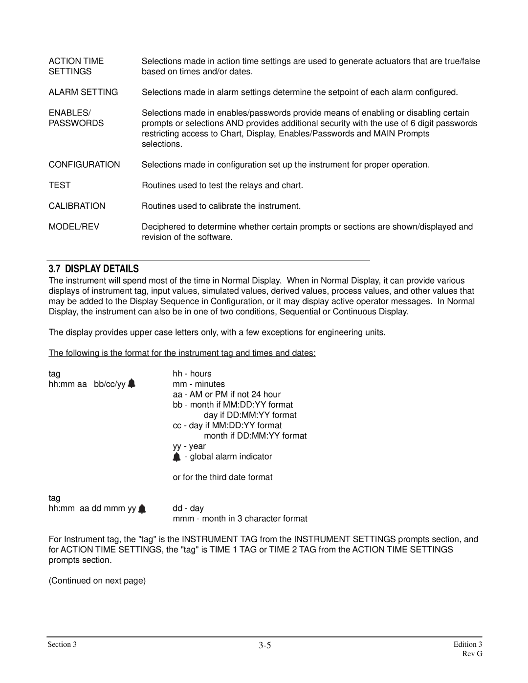 Anderson Manufacturing AV-9000 manual Display Details 