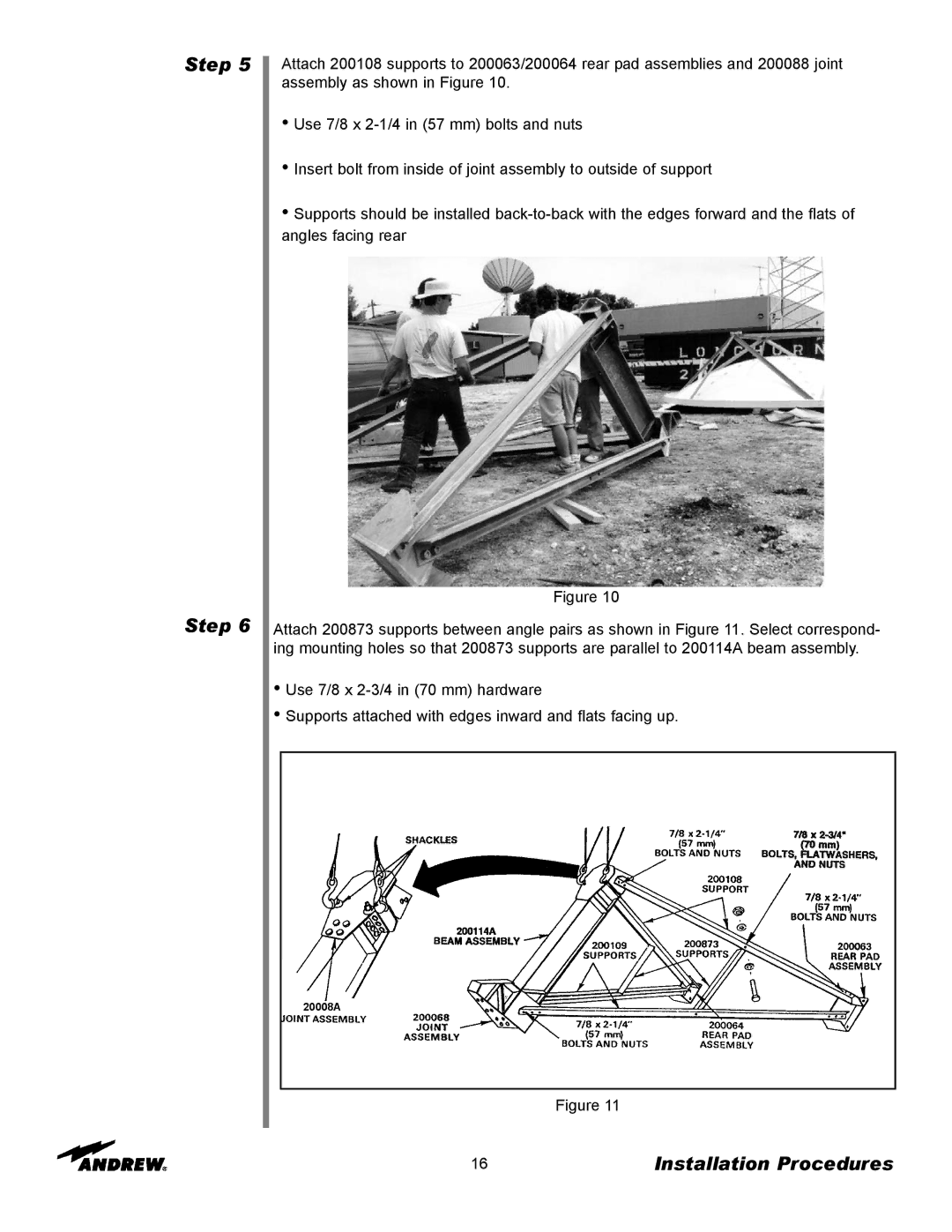 Andrew 9.3-Meter ESA manual 20008A 