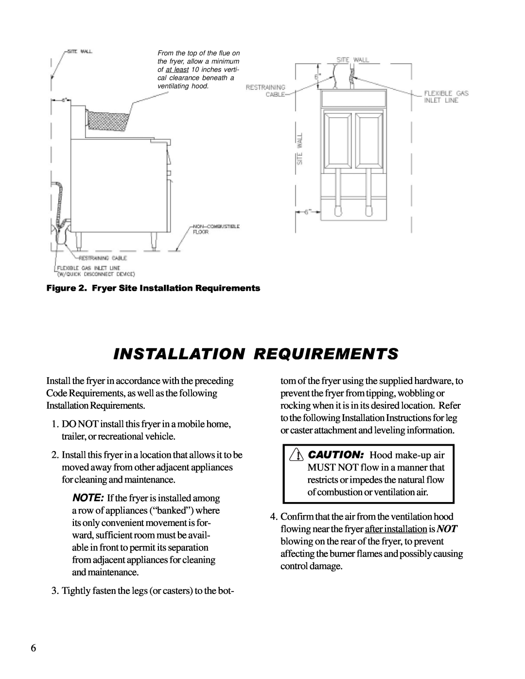 Anetsberger Brothers 14GS 14GU warranty Installation Requirements 