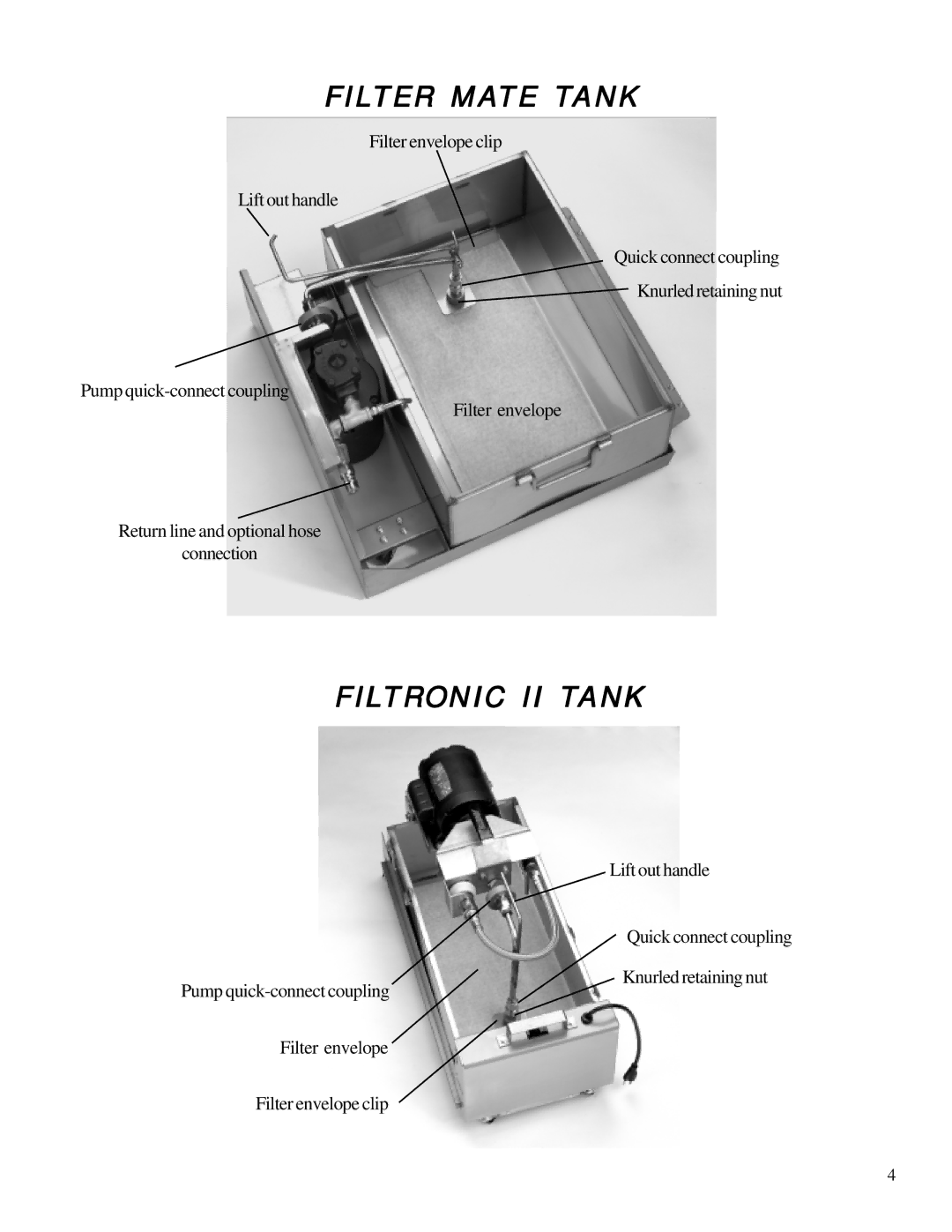 Anetsberger Brothers FM-14 warranty Filter Mate Tank, Filtronic II Tank 