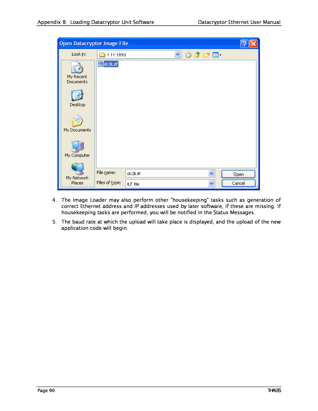 Angenieux 1270A450-005 user manual Appendix B Loading Datacryptor Unit Software 
