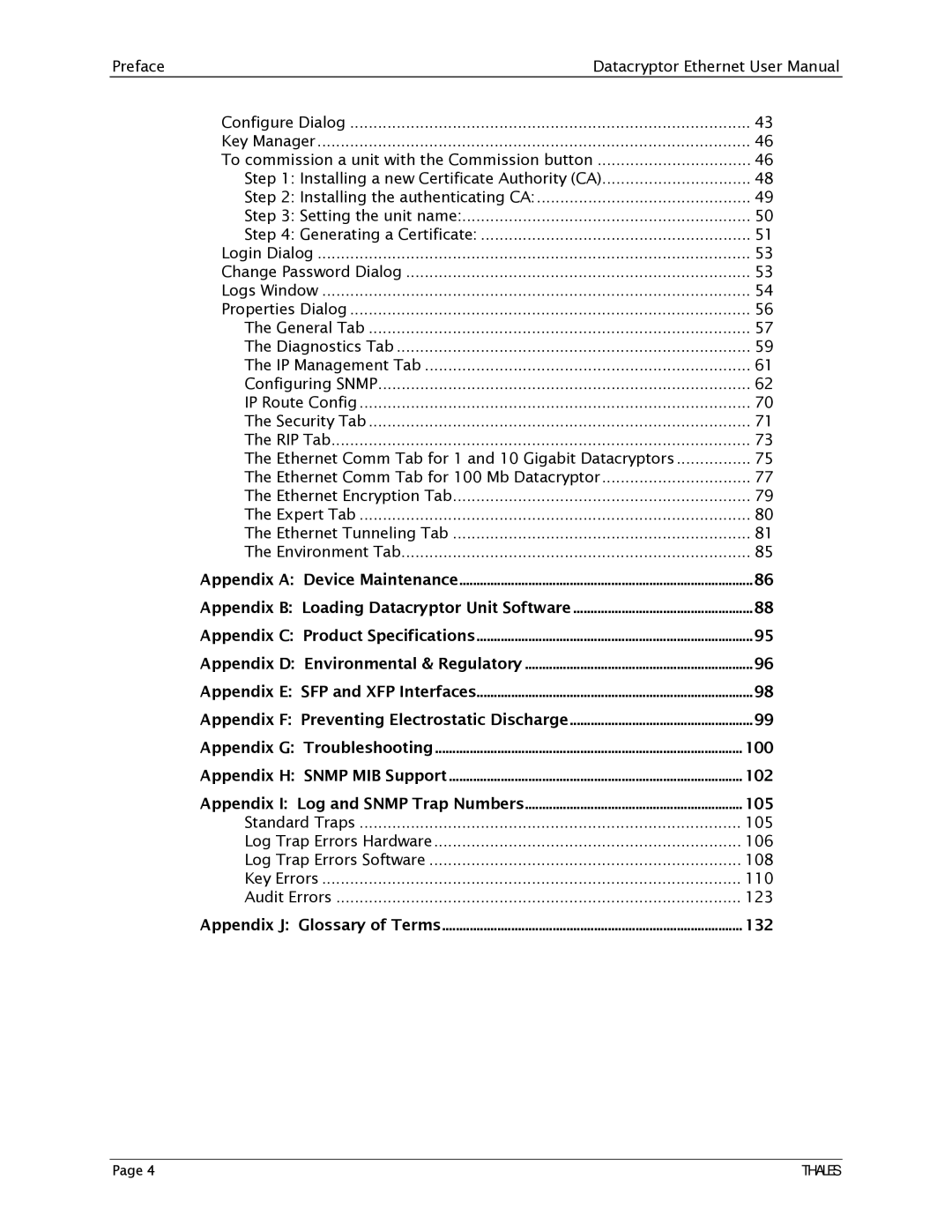 Angenieux 1270A450-005 user manual 100, 102, 105, 132 