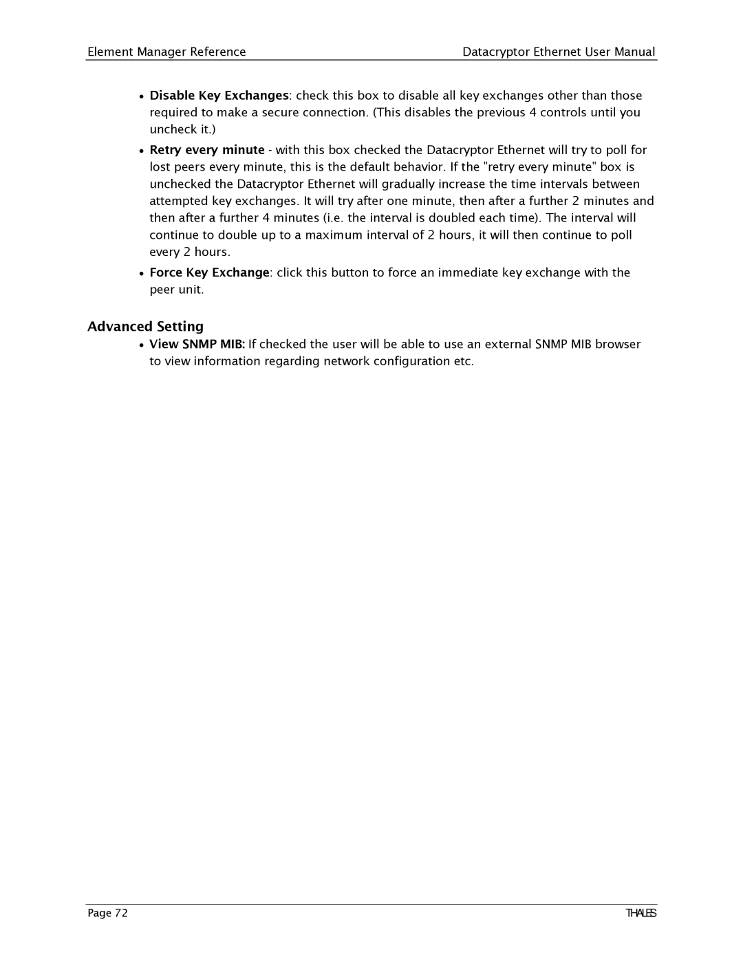 Angenieux 1270A450-005 user manual Advanced Setting 