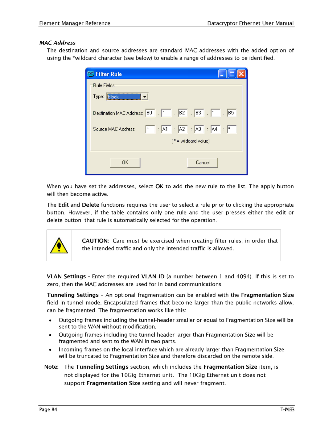 Angenieux 1270A450-005 user manual MAC Address 