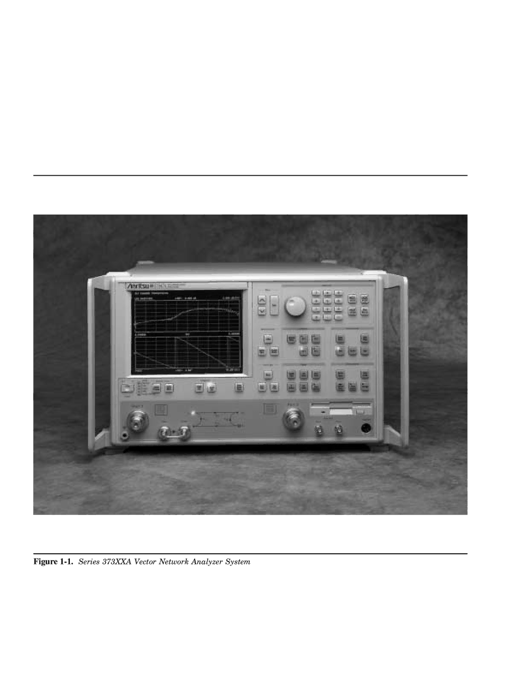 Anritsu manual Series 373XXA Vector Network Analyzer System 