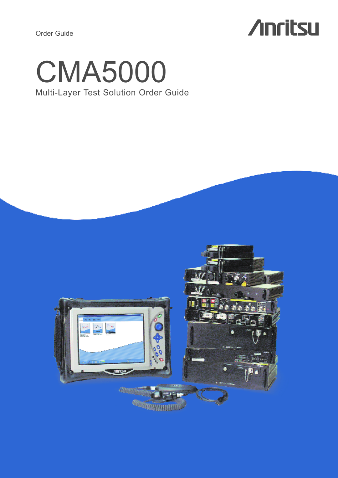 Anritsu CMA5000 manual 