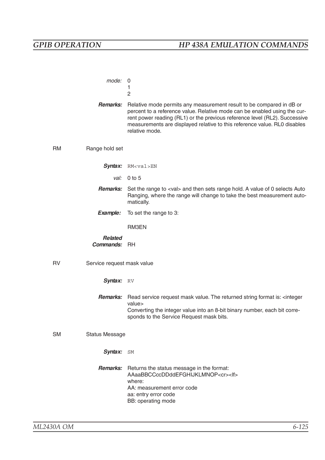 Anritsu operation manual ML2430A OM 125 