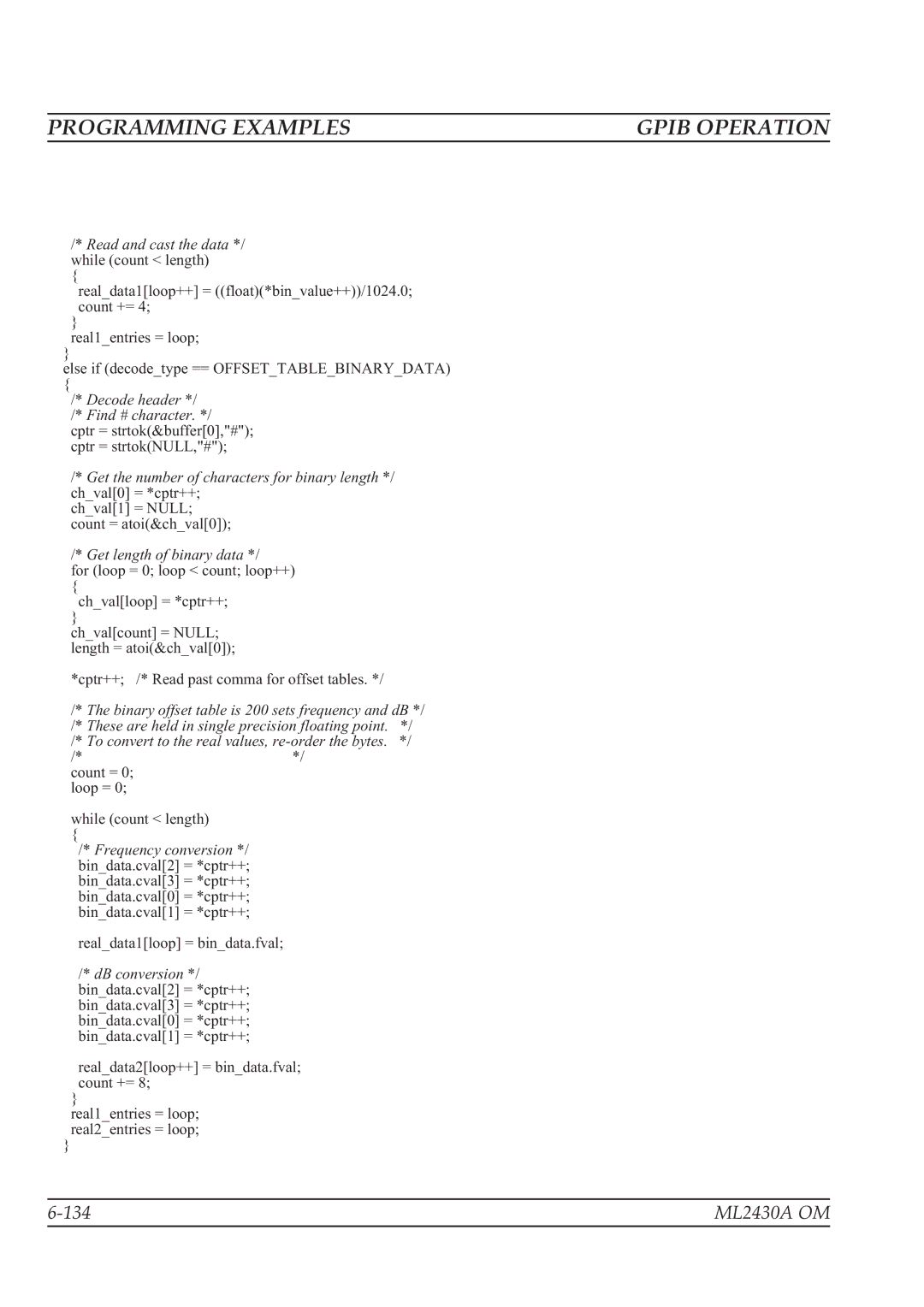 Anritsu operation manual 134 ML2430A OM 