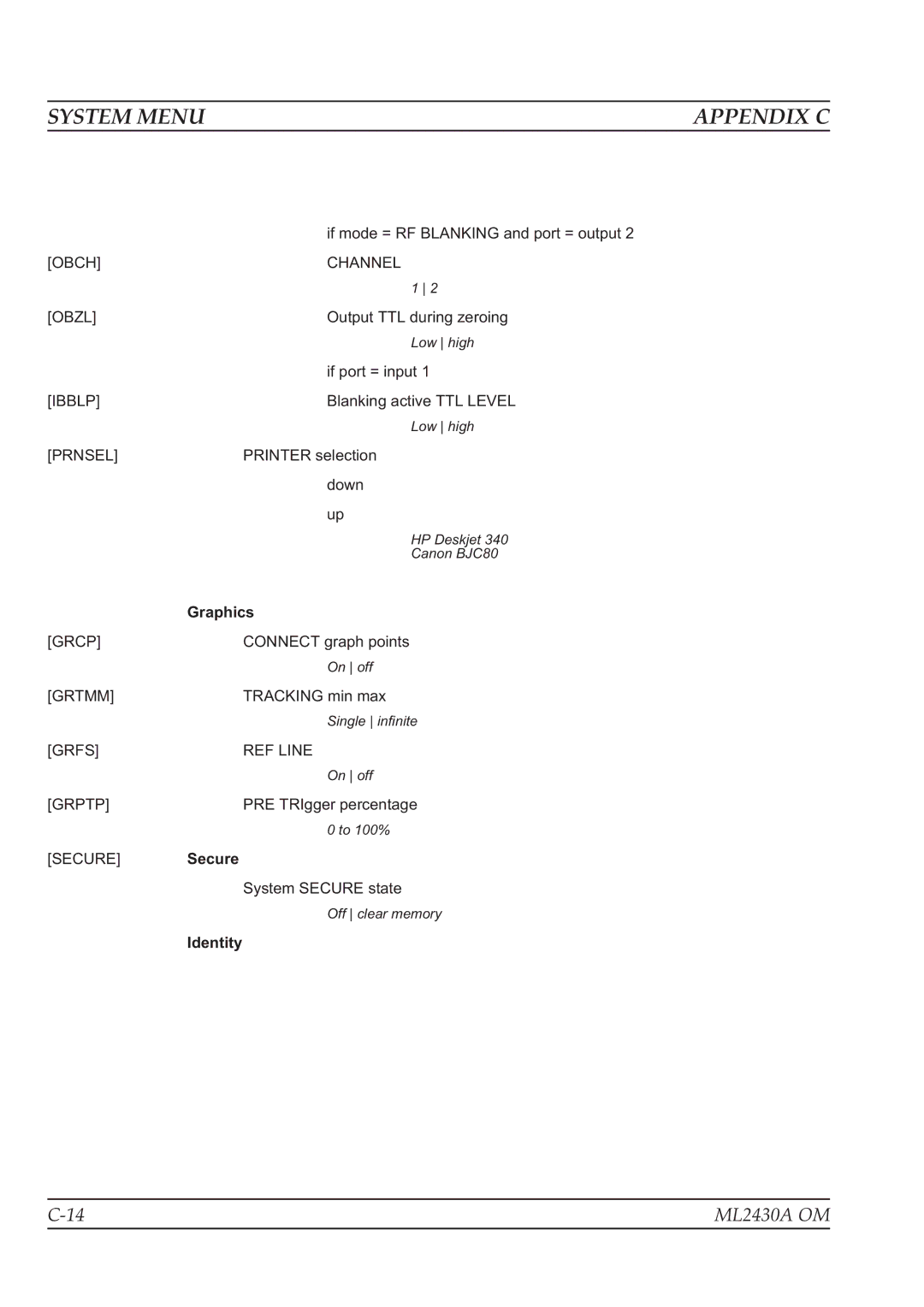 Anritsu ML2430A operation manual Secure 