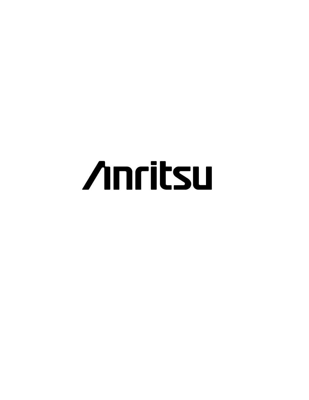 Anritsu S820A manual 