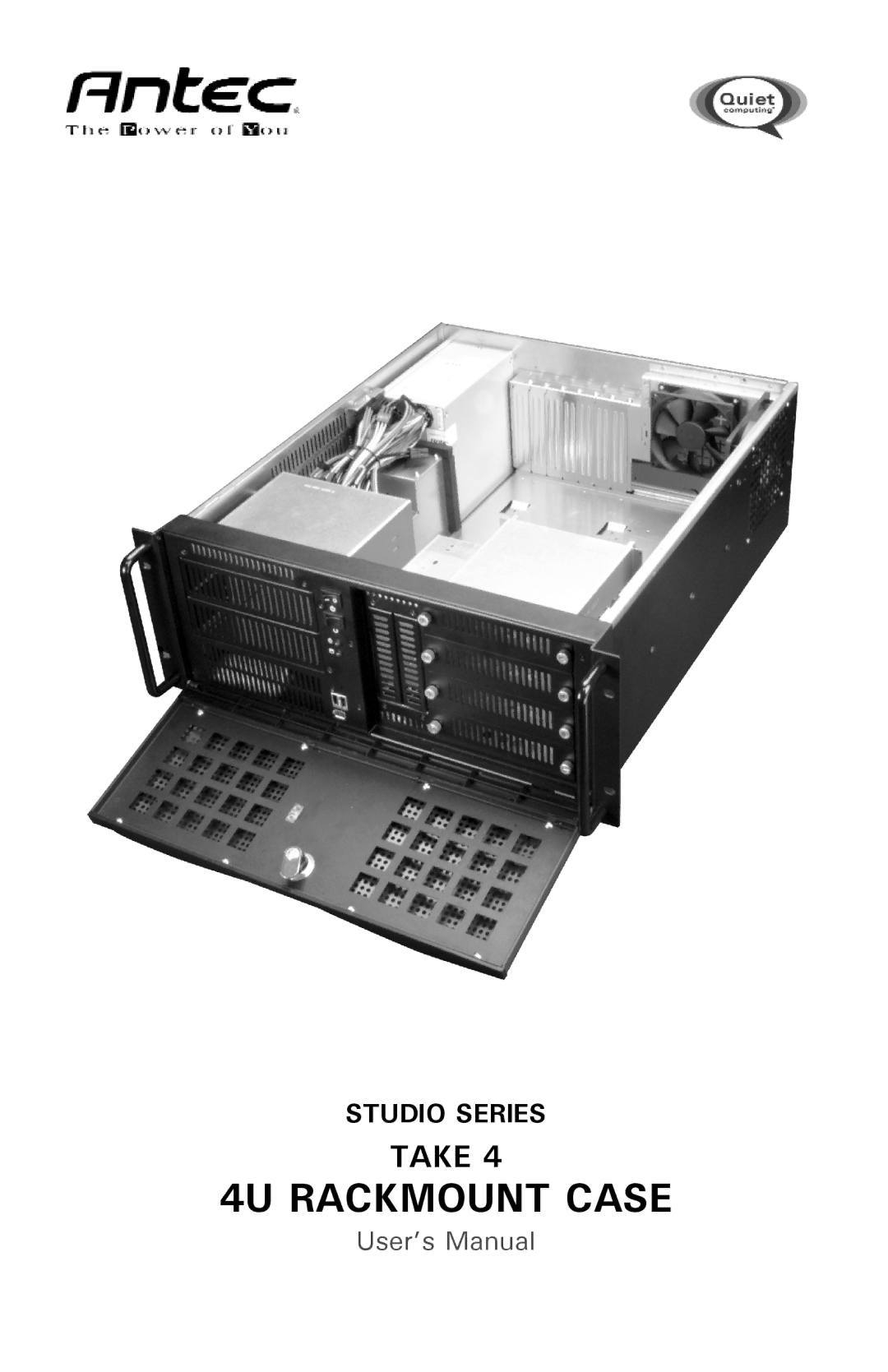 Antec TAKE 4, Take 4 + 450 user manual 4U Rackmount Case 