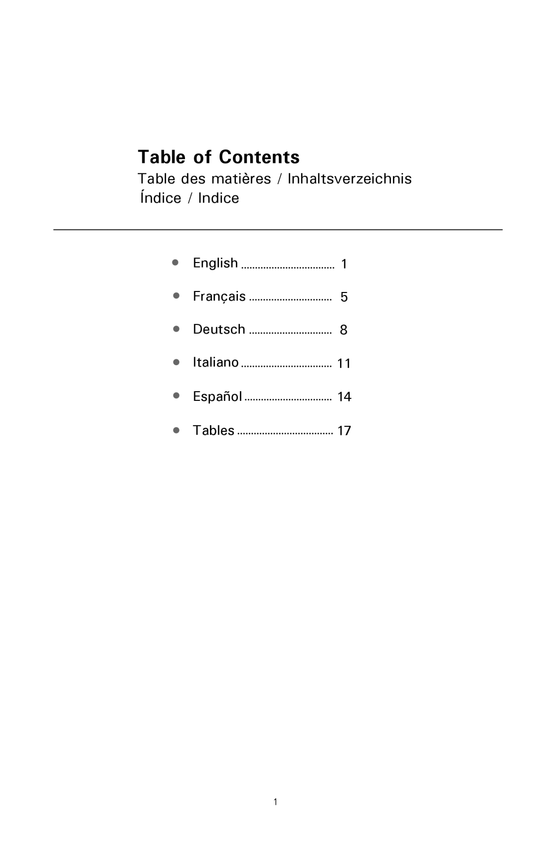 Antec 500 user manual Table of Contents 