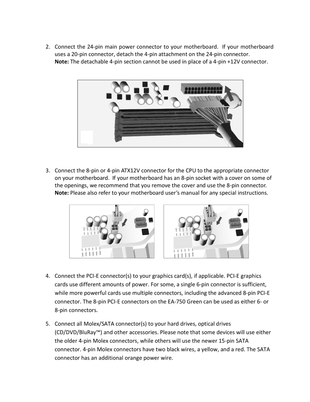 Antec 750 user manual 