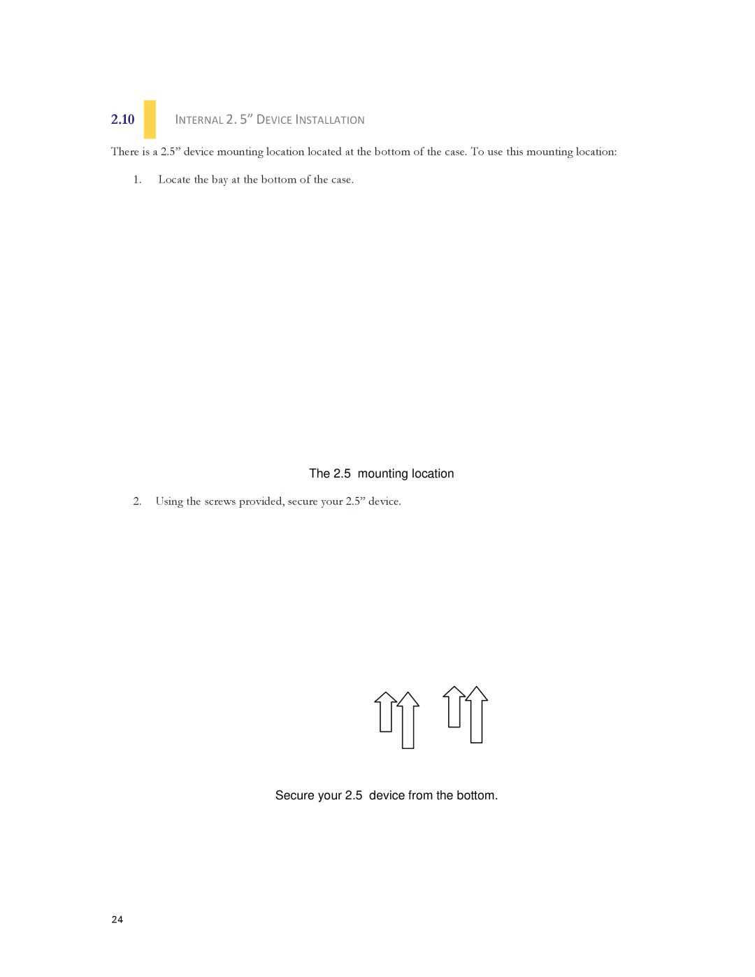 Antec DF-35 user manual Internal 2 Device Installation 