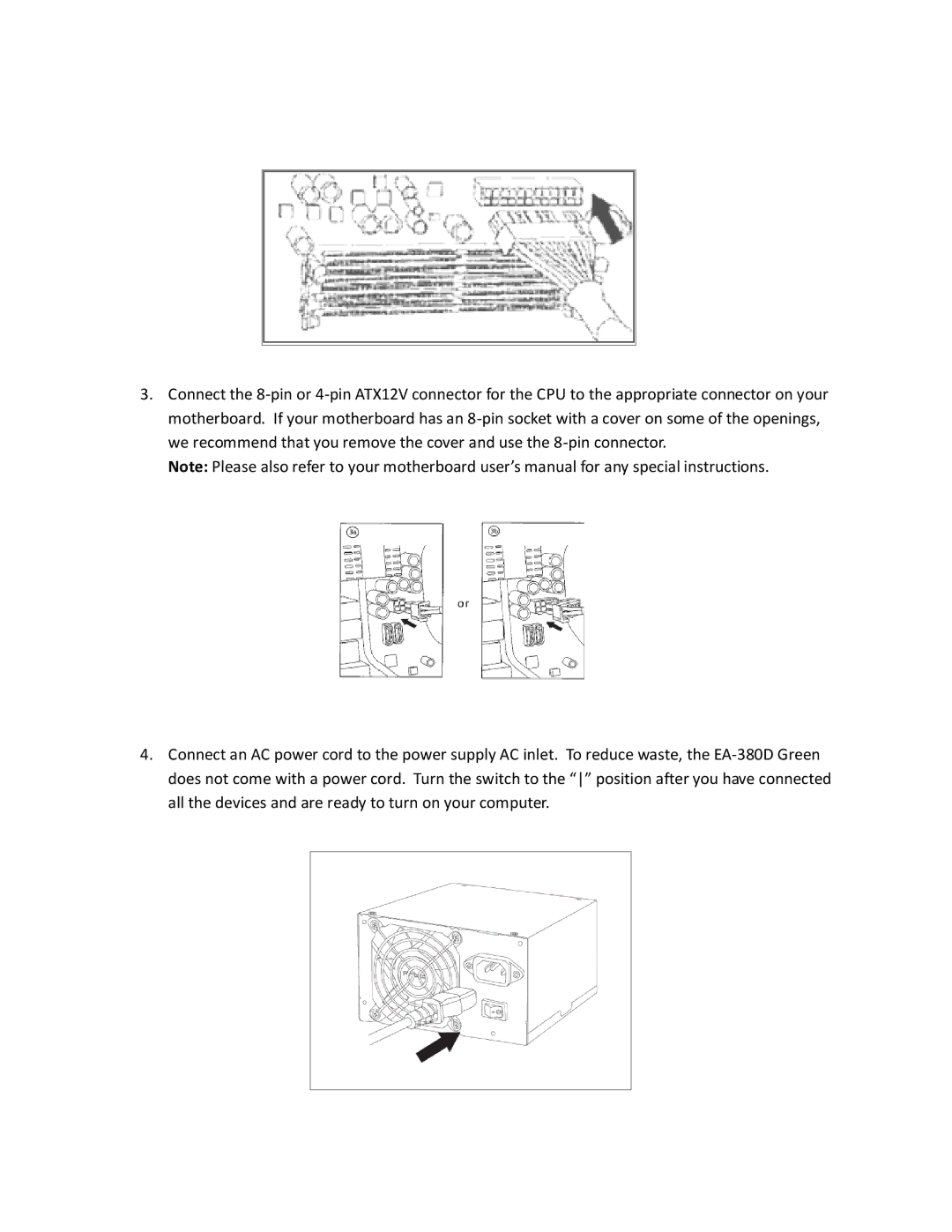 Antec EA-380D user manual 