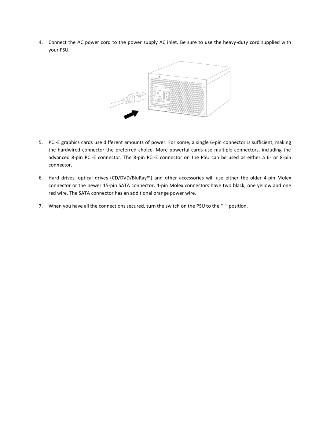 Antec EA-550 user manual 