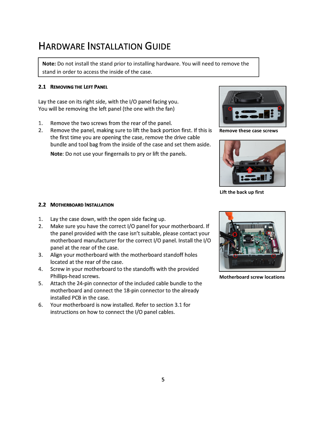 Antec ISK 100 user manual Hardware Installation Guide 