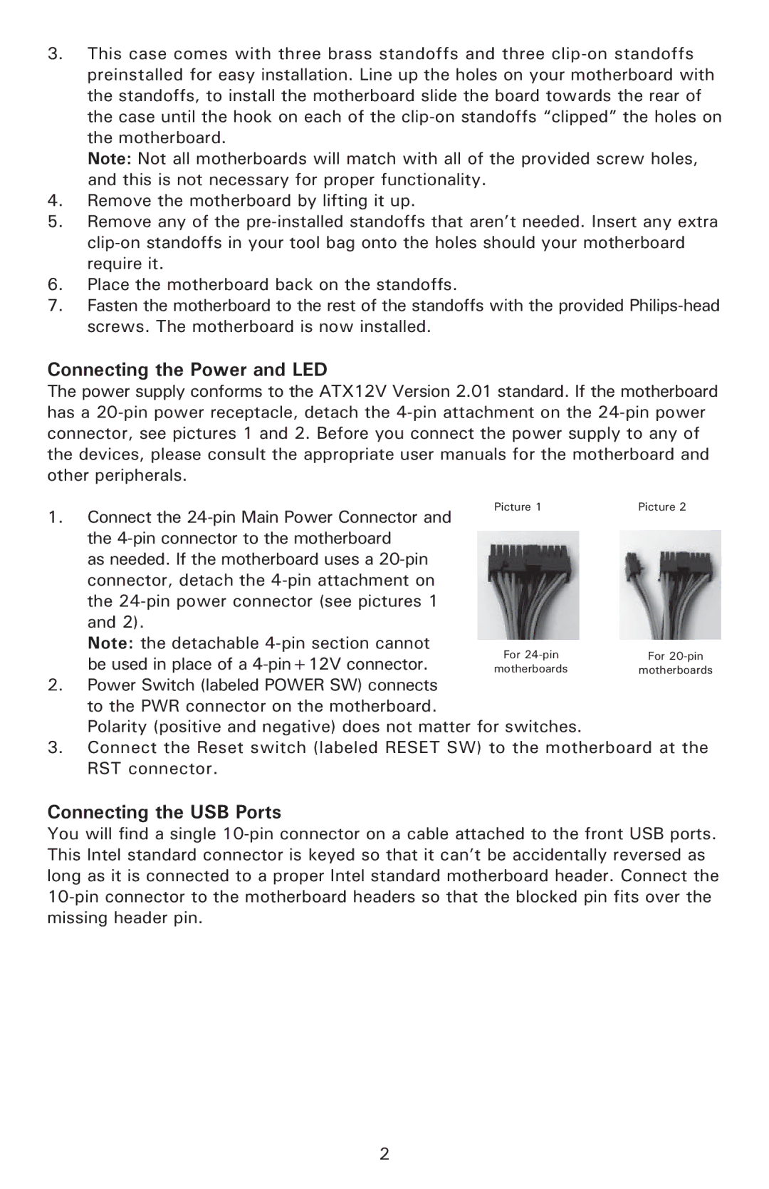 Antec NSK 1380 user manual 