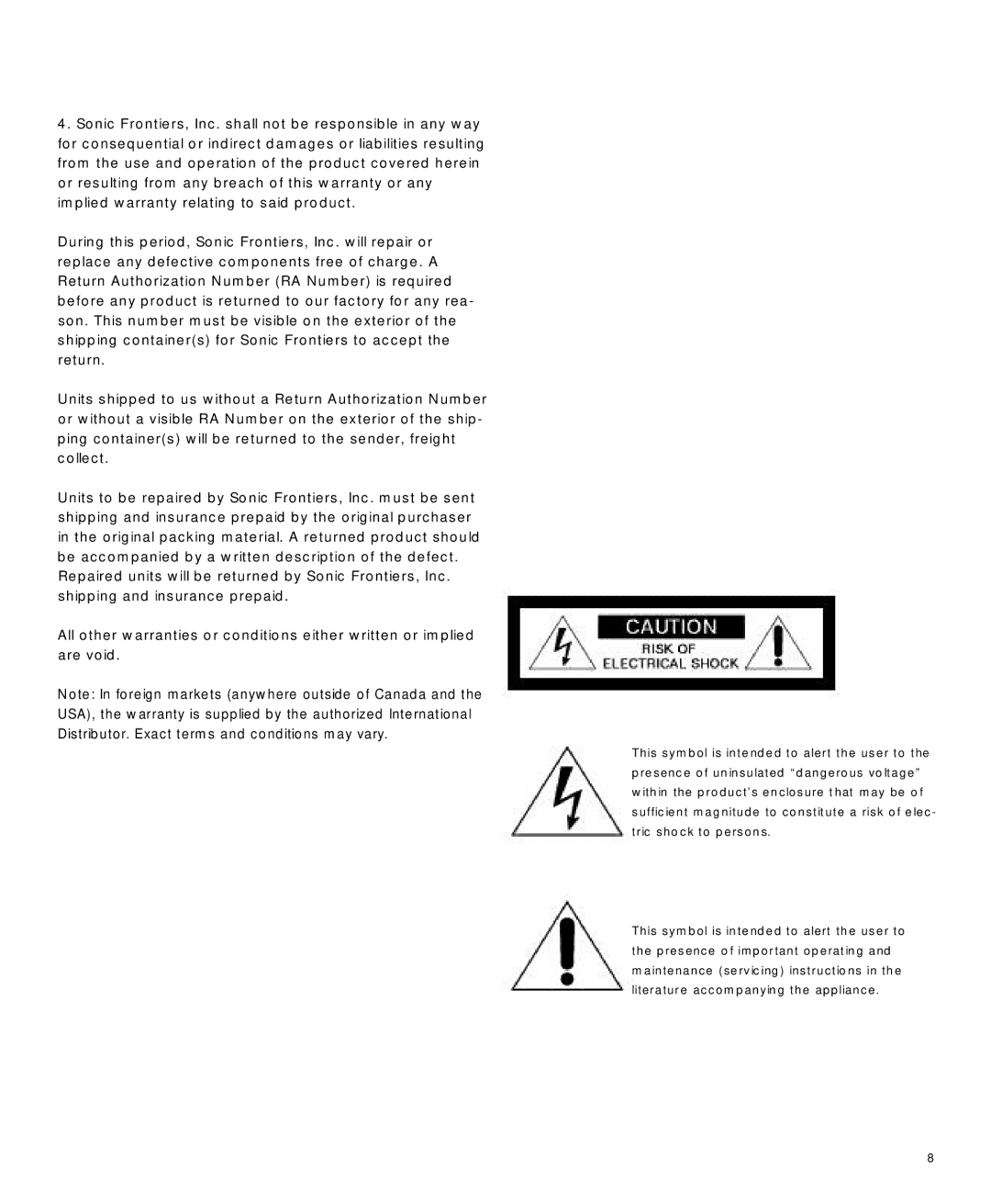 Anthem Audio Amp 1 manual 